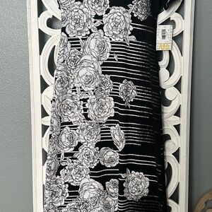 Black and White Floral Maxi Dress LulaRoe Maria